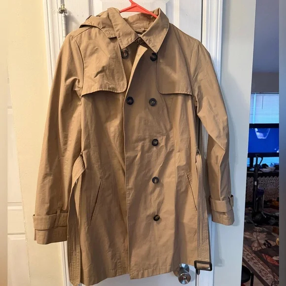 a new day Tan Trench Coat - Picture 1 of 4